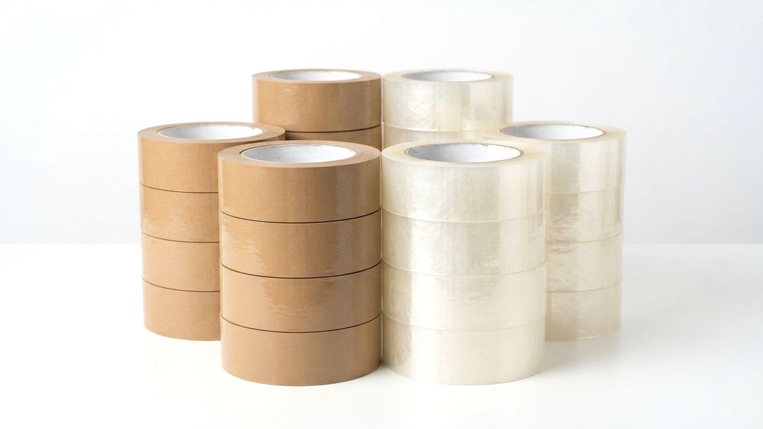 Packing tape rolls