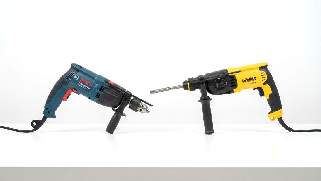 Corded impact drill and rotary tools